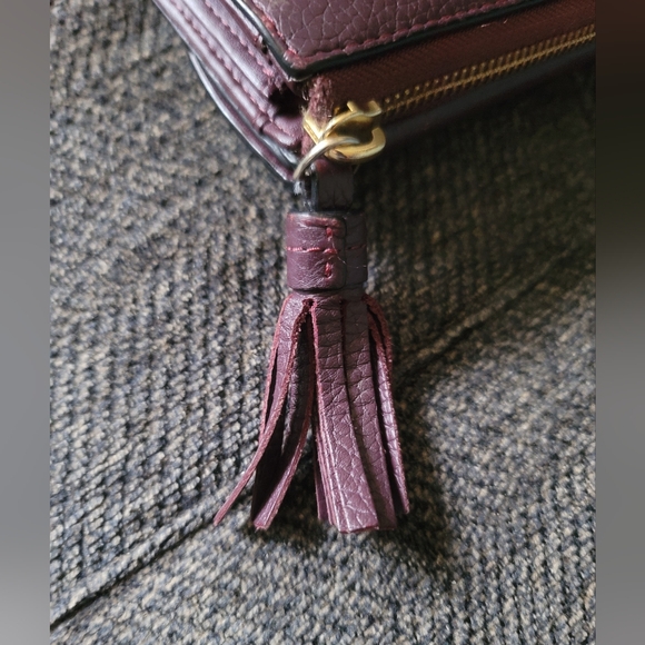 Kate Spade Purple Leather Wallet with Tassel - Picture 4 of 15